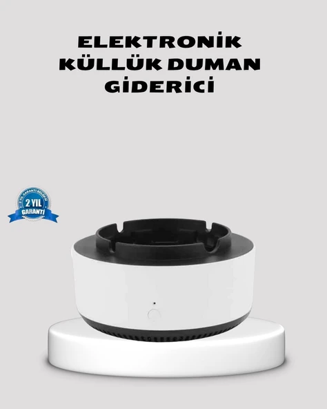 Hava Temizleyici Küllük – Sigara Dumanı Filtreli, Sessiz Çalışan, Şık Tasarım ürün görseli 1
