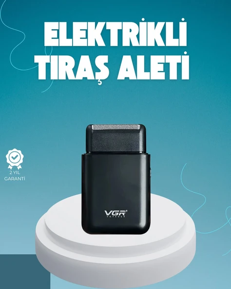 Taşınabilir Mini Elektrikli Tıraş Makinesi | Sessiz ve Güçlü Motor ürün görseli 1