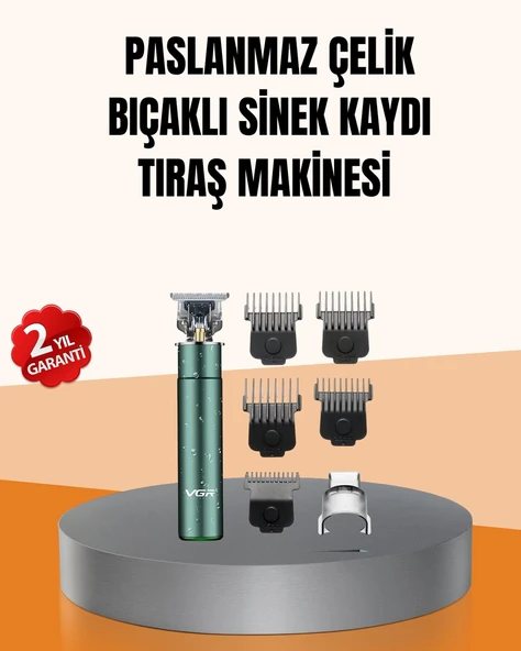 USB Hızlı Şarjlı 3 Saat Kullanımlı Saç Kesme Makinesi ürün görseli 1