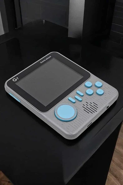 Mini Atari El Atarisi 3.5 inç Ekran Çift Konsol 666 Adet Retro Oyun Gameboy El Atarisi ürün görseli 1