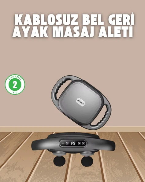 Profesyonel 6 Başlıklı Şarjlı Masaj Tabancası 2000 mAh Güçlü Performans ürün görseli 1