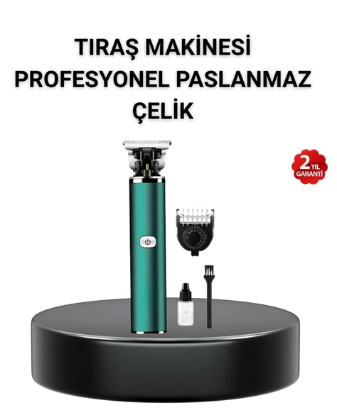 180 Dakika Kullanım Süreli Şarjlı Tıraş Makinesi – Hızlı Şarj, USB Girişli, Yüksek Kapasiteli ürün görseli 1