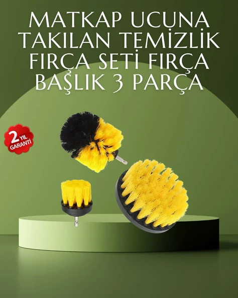 Matkap Ucu Temizlik Fırçası Seti Ev ve Araç İçin ürün görseli 1