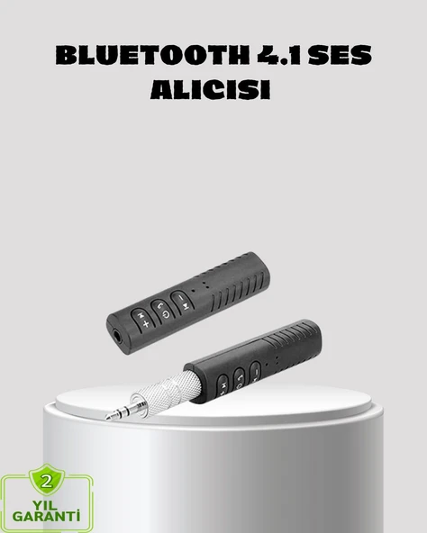Kablosuz Bluetooth Ses Adaptörü 4.1 Teknolojili ve 10m Menzilli ürün görseli 1