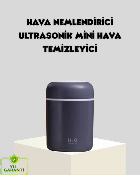 LED Işıklı USB Nemlendirici – Sürekli ve Aralıklı Püskürtme Modu ürün görseli 1