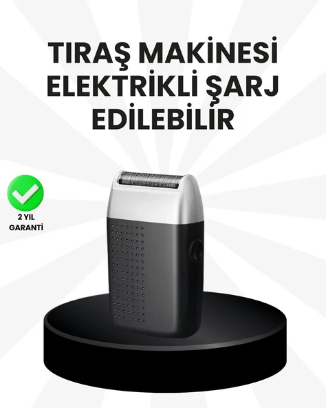 Evde Kuaför Konforu: USB Şarjlı Saç ve Sakal Kesme Makinesi ürün görseli 1