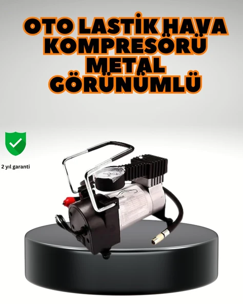 Metal Gövde Lastik Şişirme Kompresörü SUV 4x4 Uyumlu ürün görseli 1