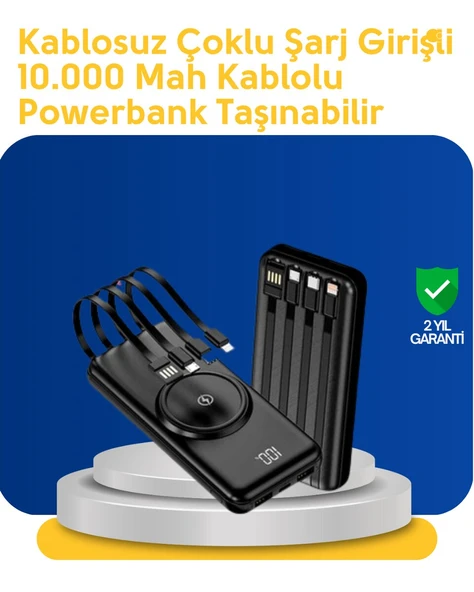 Akıllı Koruma Sistemli Powerbank – Hızlı, Güvenli ve Modern ürün görseli 1