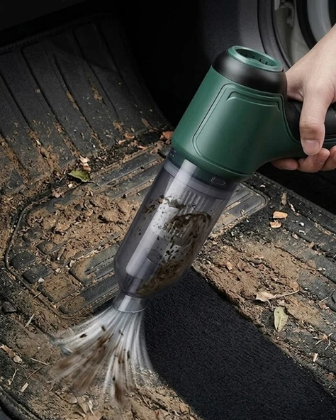 Mini Şarjlı Süpürge Çok Fonksiyonlu ve Ergonomik Kullanım ürün görseli 1