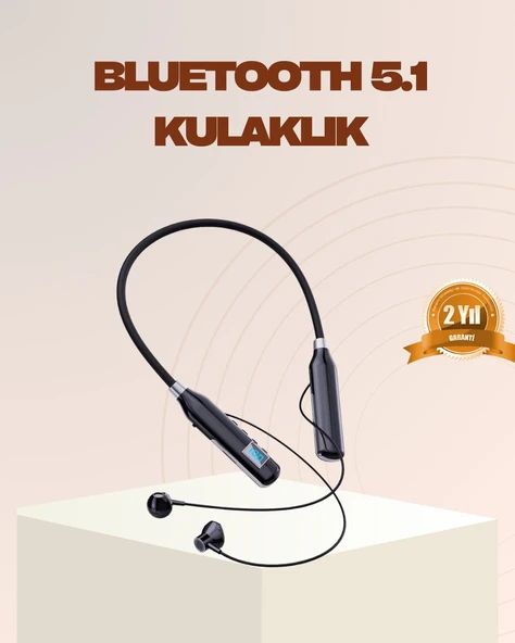 Bluetooth 5.1 Kablosuz Kulaklık – Net Ses ve Güçlü Bağlantı ürün görseli 1