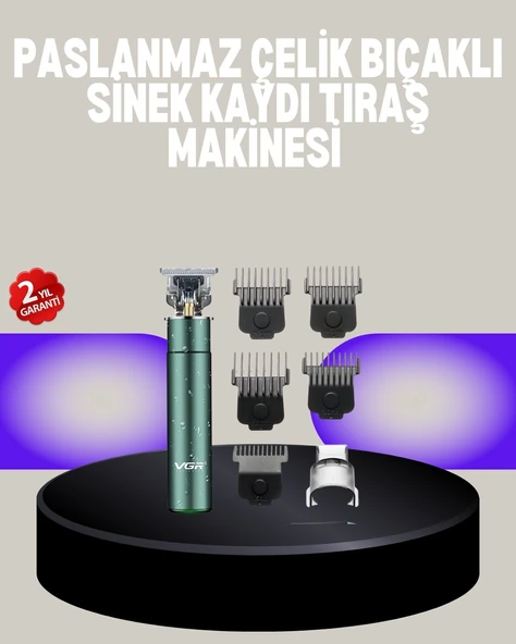 4 Limit Taraklı IPX5 Su Geçirmez Saç Kesme Makinesi ürün görseli 1