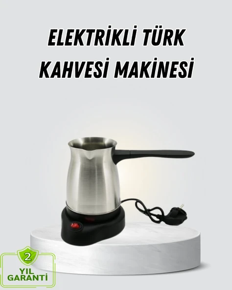 800W Paslanmaz Elektrikli Cezve Gizli Rezistans ve Ergonomik Kulp ürün görseli 1