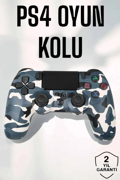 PS4 Oyun Kolu Kamuflaj Desenli Joystick ürün görseli 1