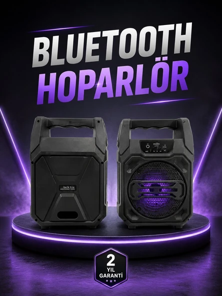 6.5 İnç Kablosuz Hoparlör Bluetooth Bağlantılı Yüksek Ses ürün görseli 1