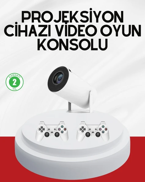 3D Oyun Destekli Kablosuz Ev Sinema Projeksiyon Cihazı ürün görseli 1