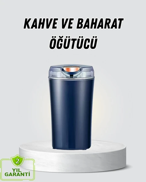Kahve ve Baharat Öğütücü Otomatik Mekanizmalı Dayanıklı Çelik ürün görseli 1