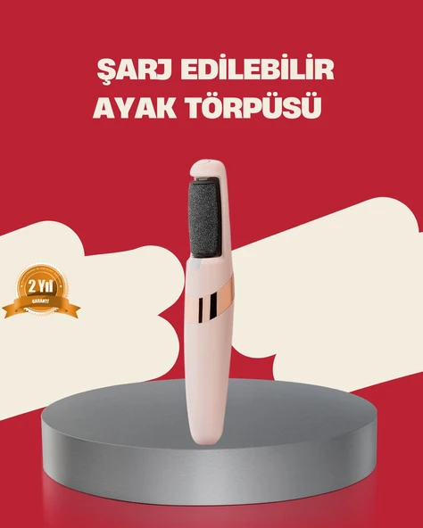 360° Etkili Elektrikli Ayak Bakım Aleti Nasır Giderici ürün görseli 1