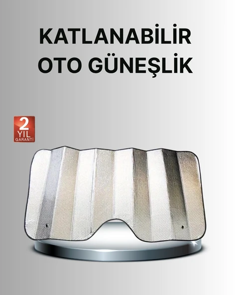 Katlanabilir Araba Güneşliği – UV Işınlarına Karşı Maksimum Koruma ürün görseli 1