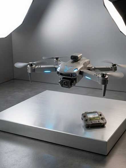 Katlanabilir Profesyonel Görünümlü Kamera Drone - Resim 3