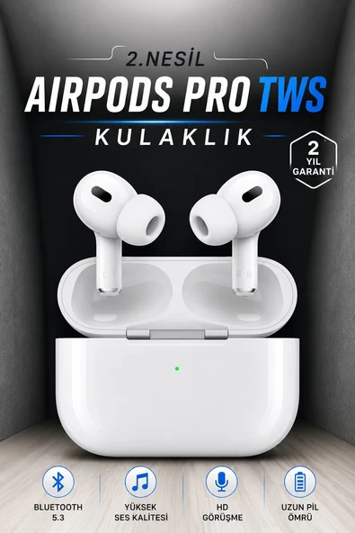 Kablosuz Bluetooth Kulaklık Gürültü Önleme, Su Geçirmez, Mikrofonlu ürün görseli 1