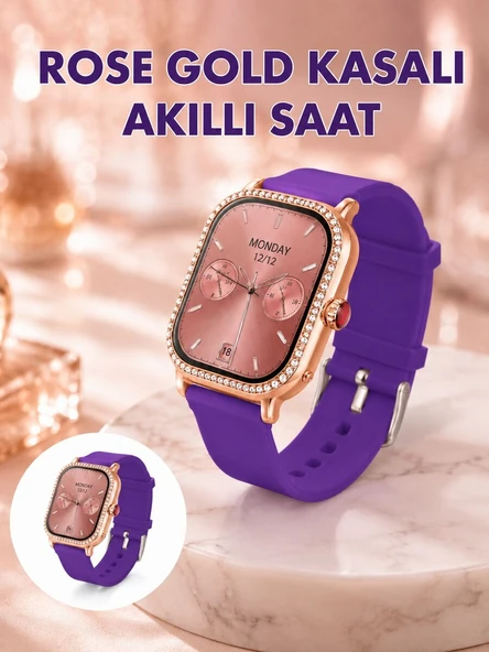 Alarm Takvim ve Hesap Makinesi Özellikli Akıllı Saat ürün görseli 1