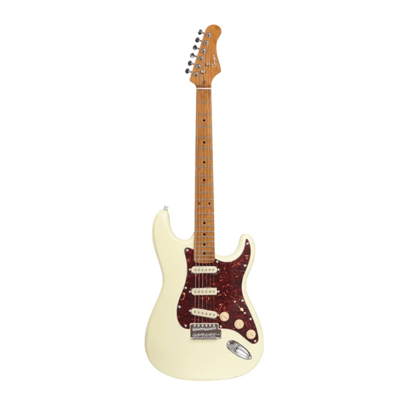 SMIGER L-G2 PRO S VW STRATOCASTER TİPİ ELEKTRO GİTAR VINTAGE WHITE ürün görseli 1