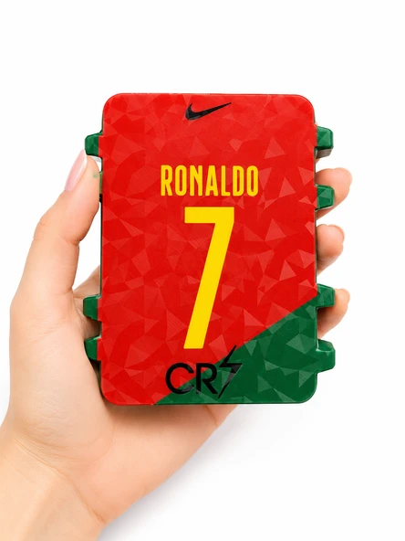 CR7 Koleksiyon Sticker Kart Saklama Kutusu ? Kapaklı Düzenleyici ? Kilitli Kart Kutusu ? ürün görseli 1