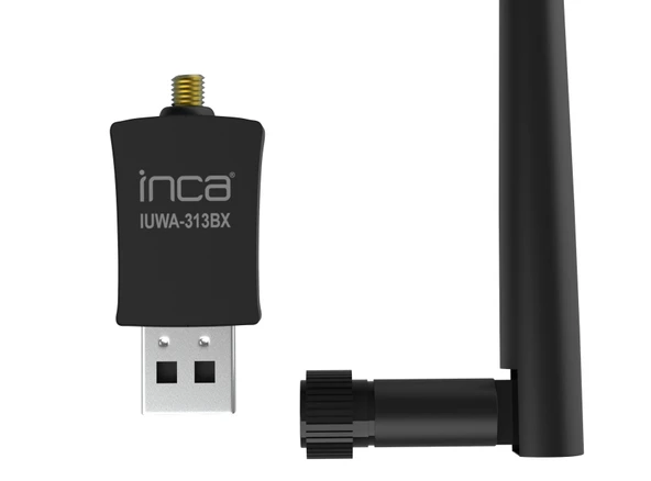 INCA IUWA-313BX 300Mbps USB 1x Anten Kablosuz Adaptör ürün görseli 1