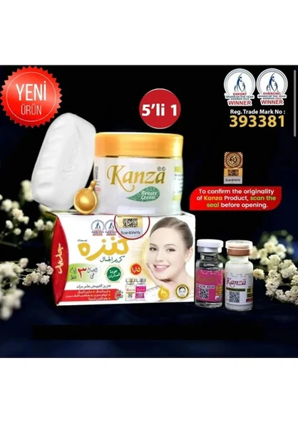 Kanza 5/1 Güzellik bakım Cild beyazlatma seti ürün görseli 1