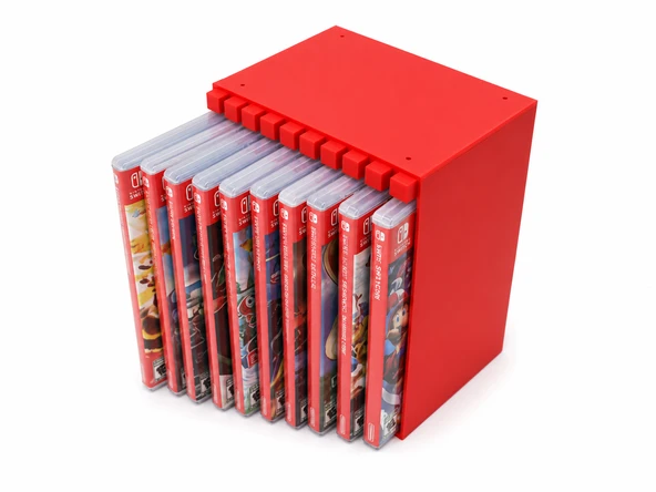 Switch Oyun Kutusu Standı | 10 Oyun Kapasiteli Oyun Kartuş ve Kutu Düzenleyici ürün görseli 1