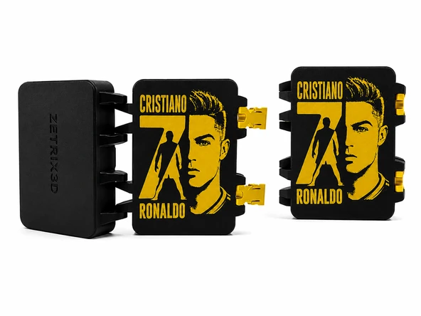 CR7 Koleksiyon Sticker Kart Saklama Kutusu ? Kapaklı Düzenleyici ? Kilitli Kart Kutusu ? ürün görseli 1