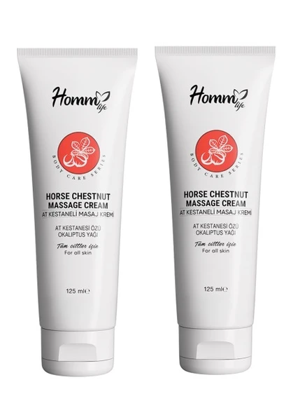Homm Life At Kestaneli Rahatlatıcı Masaj Kremi 125 ml  - 2 ADET ürün görseli 1