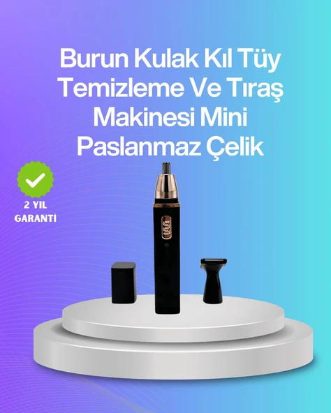 Sessiz çalışan tüy düzeltici burun ve kulak makinesi ürün görseli 1