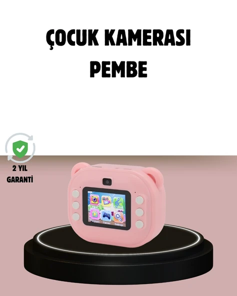 Anında Baskı Özellikli Şipşak Kamera 24MP HD Çift Lensli ve 32GB Hafızalı ürün görseli 1