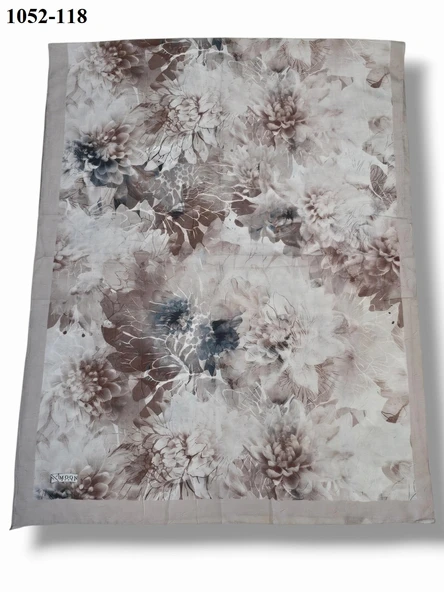 MoonScarf Bambu Kraş Pamuk Şal (Taş) 1052-118 - Resim 2
