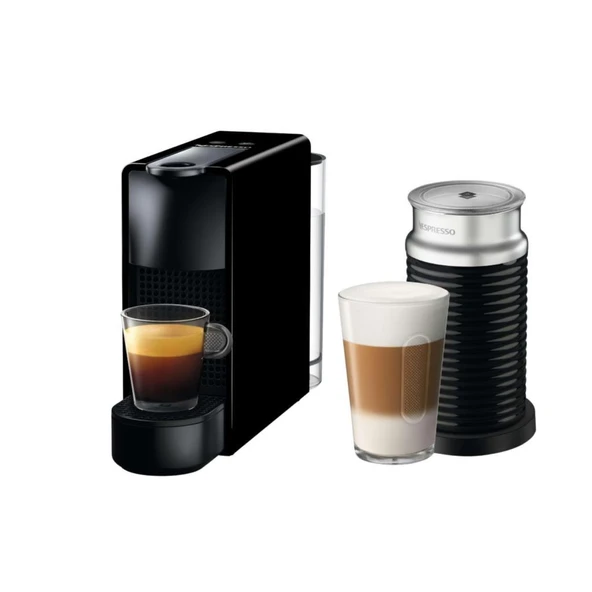 Nespresso Bundle Essenza Mini Black + Aero 3 Bl Kahve Mk. ürün görseli 1