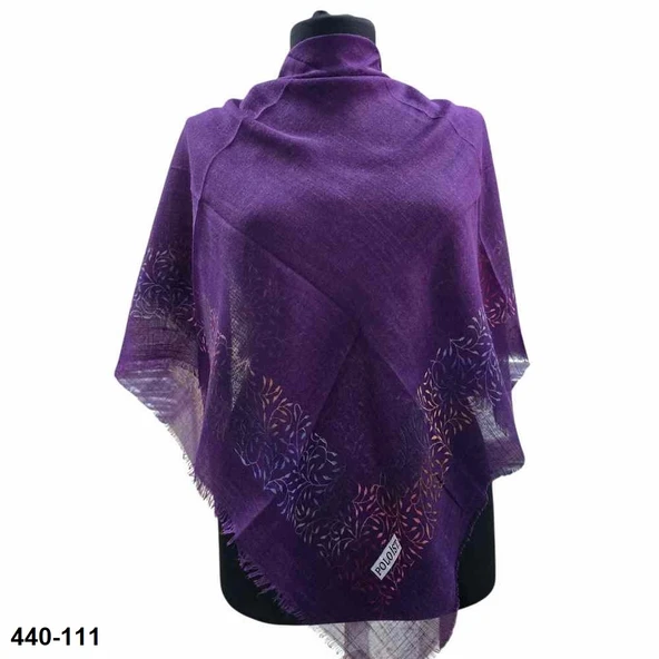 Polo İst Desenli Flamlı Eşarp 440-111 ürün görseli 1