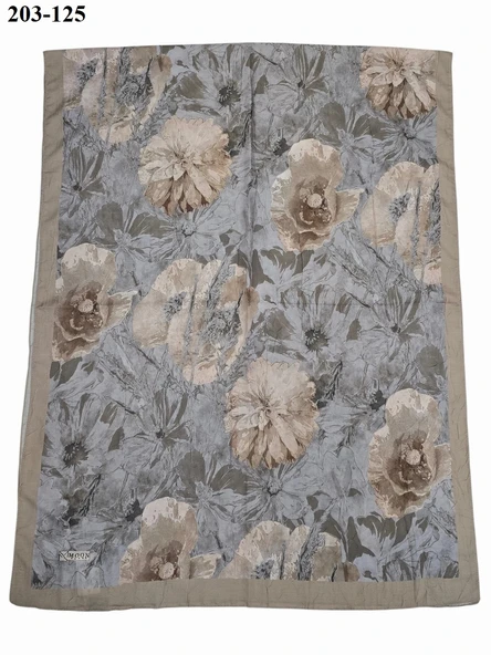 MoonScarf Bambu Kraş Pamuk Şal (Camel) 203-125 - Resim 2