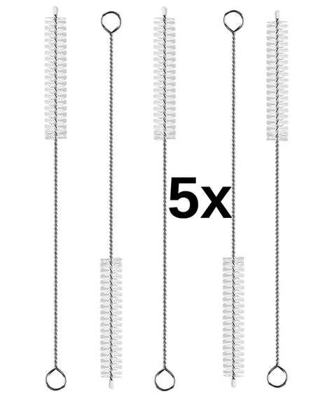 Mucit Home 5 ADET Pipet Temizleme Fırçası - Cam Pipet Fırçası - Bambu Pipet Fırçası - Metal Pipet Fırçası ürün görseli 1