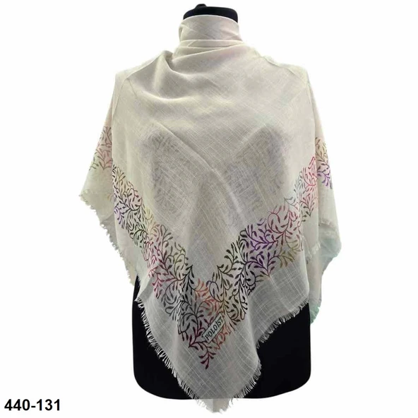 Polo İst Desenli Flamlı Eşarp 440-131 ürün görseli 1