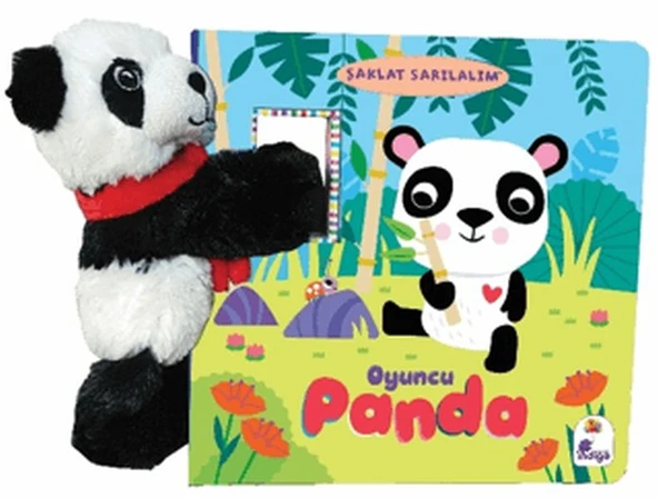 Şaklat Sarılalım - Oyuncu Panda (Oyuncaklı Kitap) ürün görseli 1