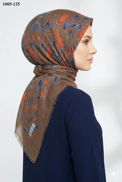Polo İst Desenli Flamlı Pamuk Eşarp 1005-125 ürün görseli 1