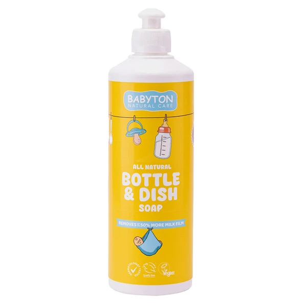 Babyton Doğal Emzik ve Biberon Temizleyicisi 500 ml ürün görseli 1