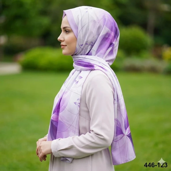 Buqle Dijital Desenli Soft Şal 446-123 ürün görseli 1