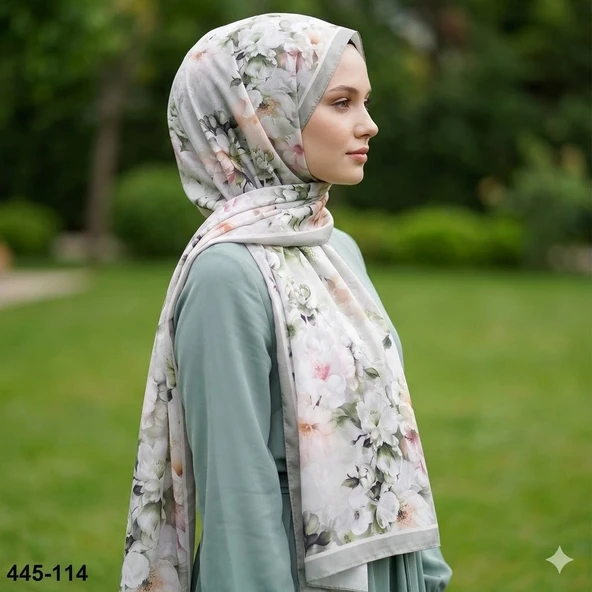 Buqle Dijital Desenli Soft Şal 445-114 ürün görseli 1