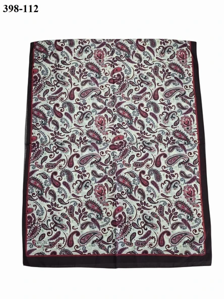 Eylül İpek Etnik Desen Soft Şal 398-112 - Resim 2
