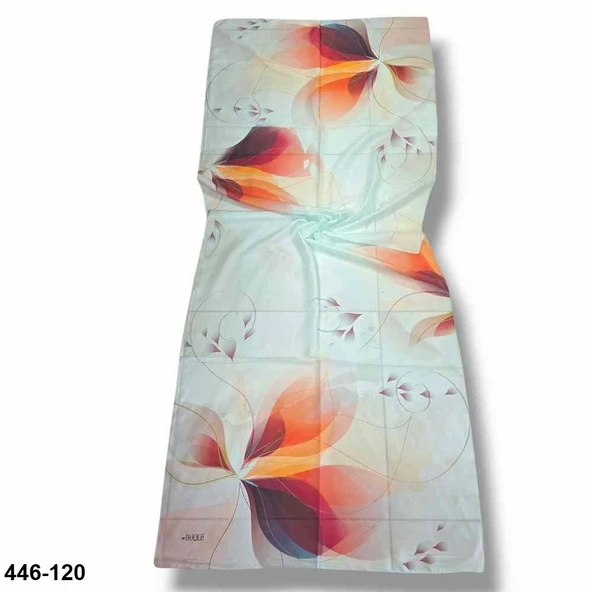 Buqle Dijital Desenli Soft Şal 446-120 - Resim 2
