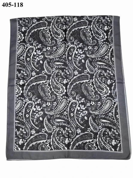 Eylül İpek Etnik Desen Soft Şal 405-118 - Resim 2