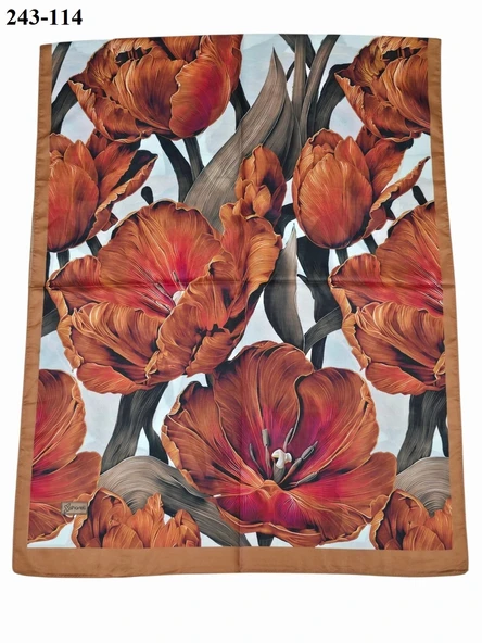 Sharell Soft Pamuk Şal (Hardal) 243-114 - Resim 2