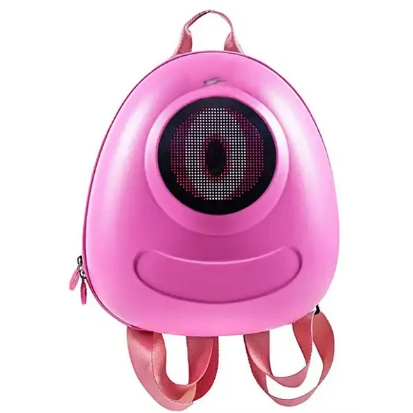 Led Işıklı Çocuk Sırt Çantası Pembe - Resim 4